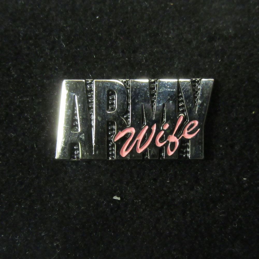 Army Wife Lapel Pin