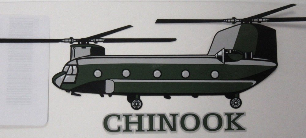 CH-47 Chinook Helicopter Decal