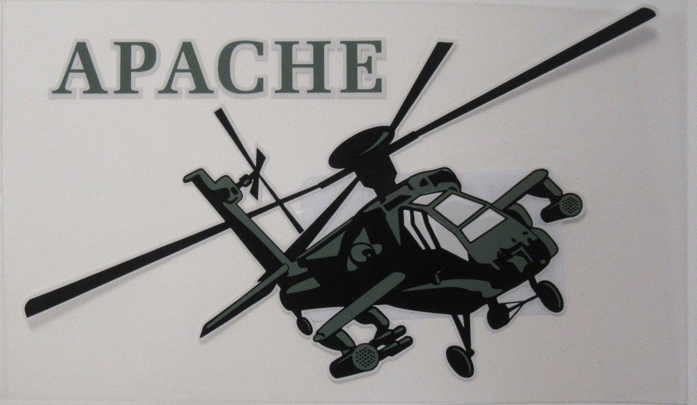 AH-64D Apache Helicopter Decal