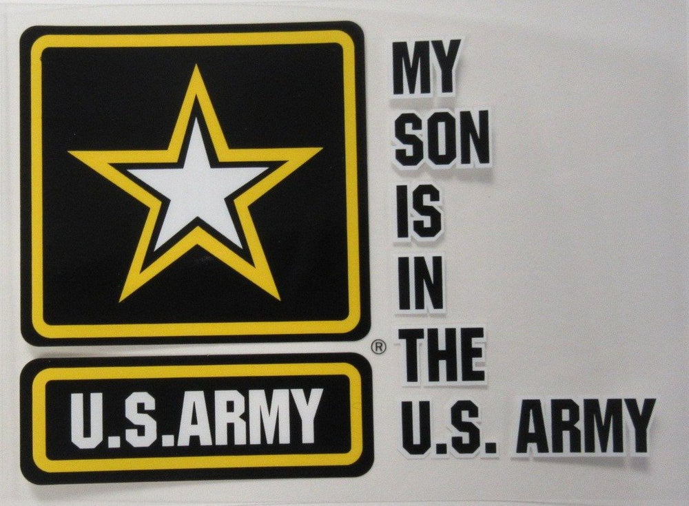 My Son is in the US Army Decal