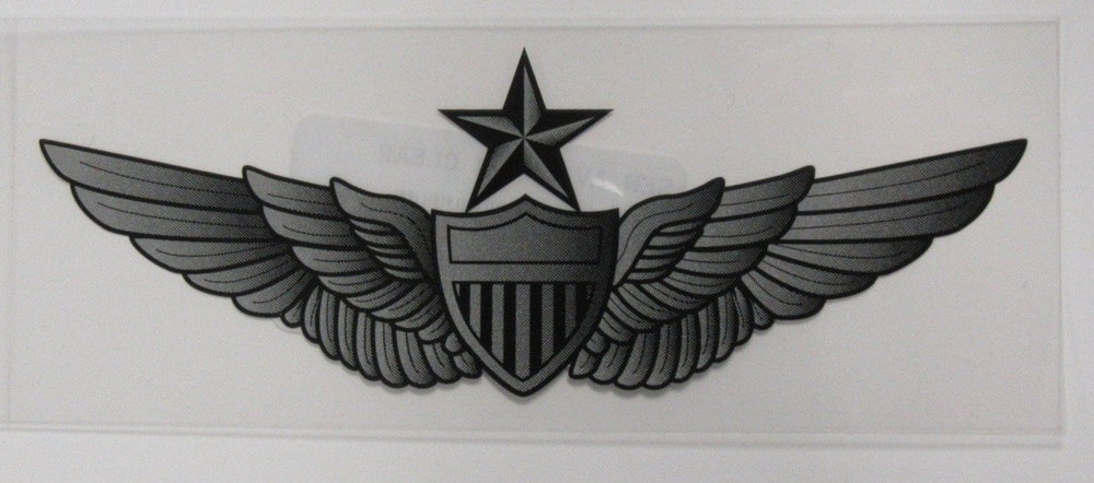 Senior Aviator Wing, clear decal