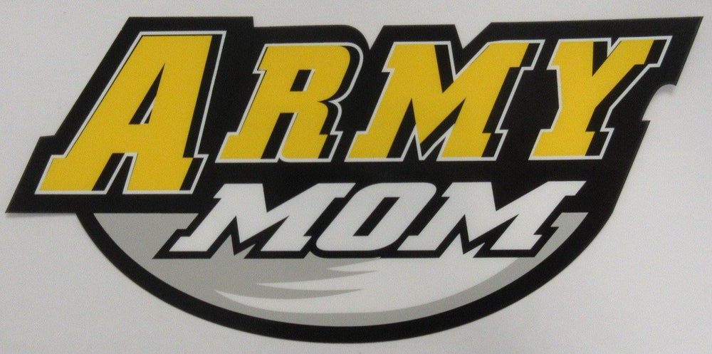 Army Mom Swoosh Decal