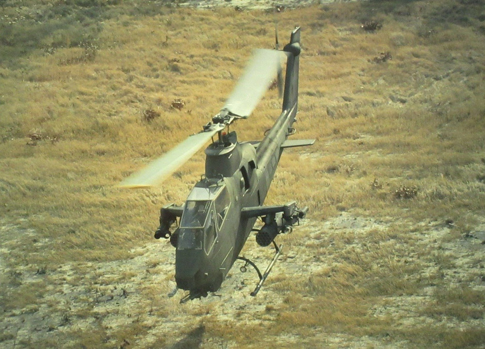 AH-1S Cobra Helicopter Wall Art