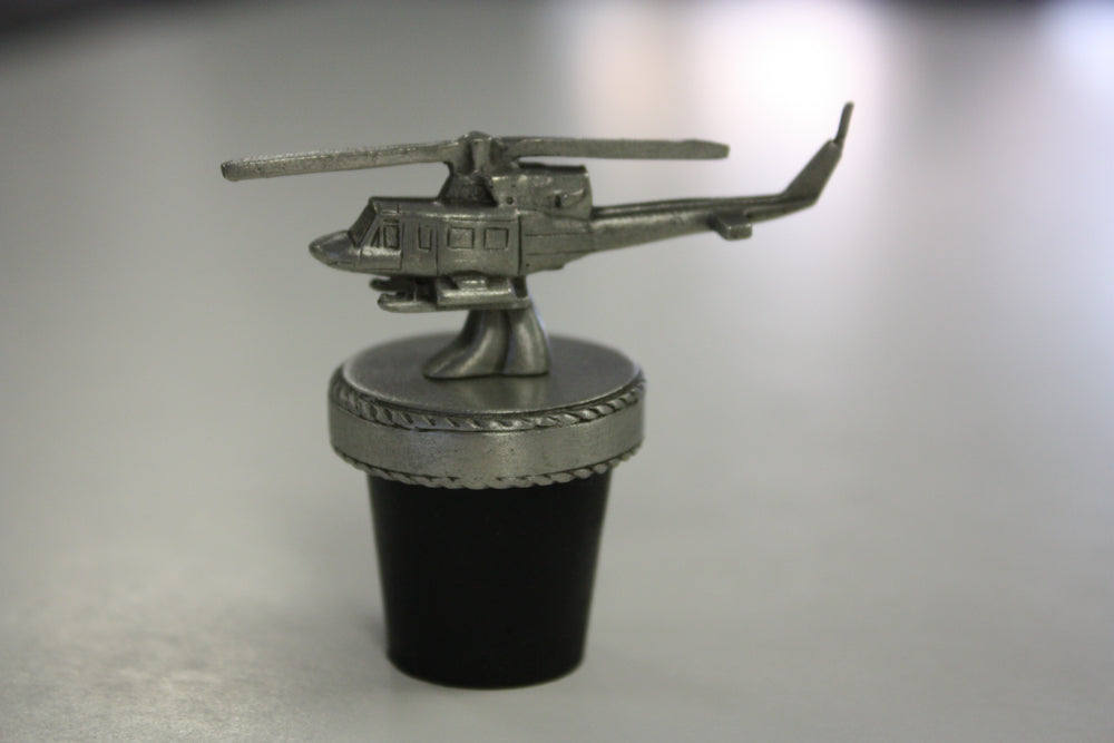 UH-1 Huey Pewter Wine Bottle Topper