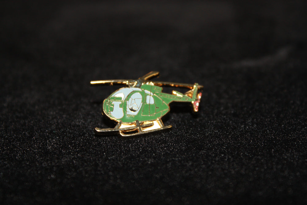 OH-6 Cayuse Helicopter Lapel Pin