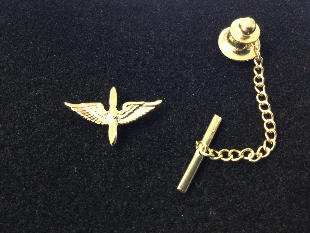 
                  
                    Army Aviation Insignia Tie Tack (Prop and Wing)
                  
                
