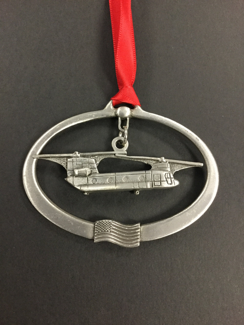 CH-47 Chinook Pewter Ornament