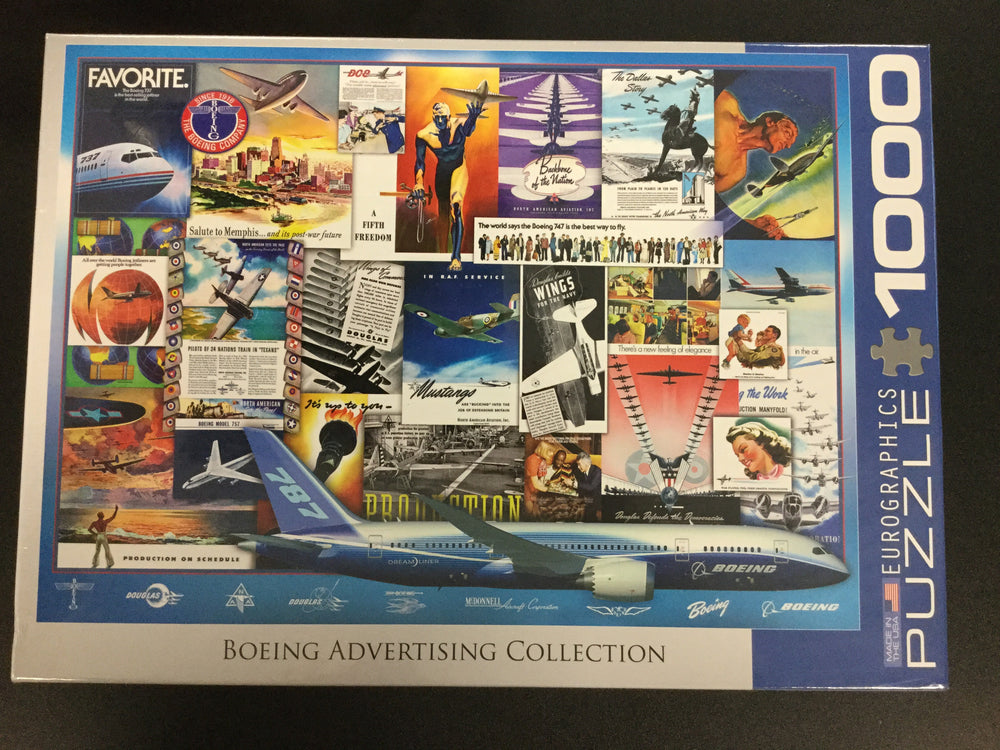 Boeing Advertising Collection Puzzle - 1000 piece