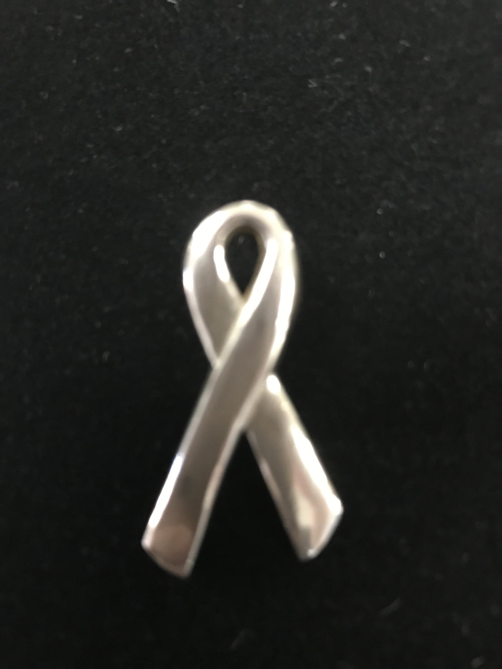 Sterling Silver Ribbon Pin