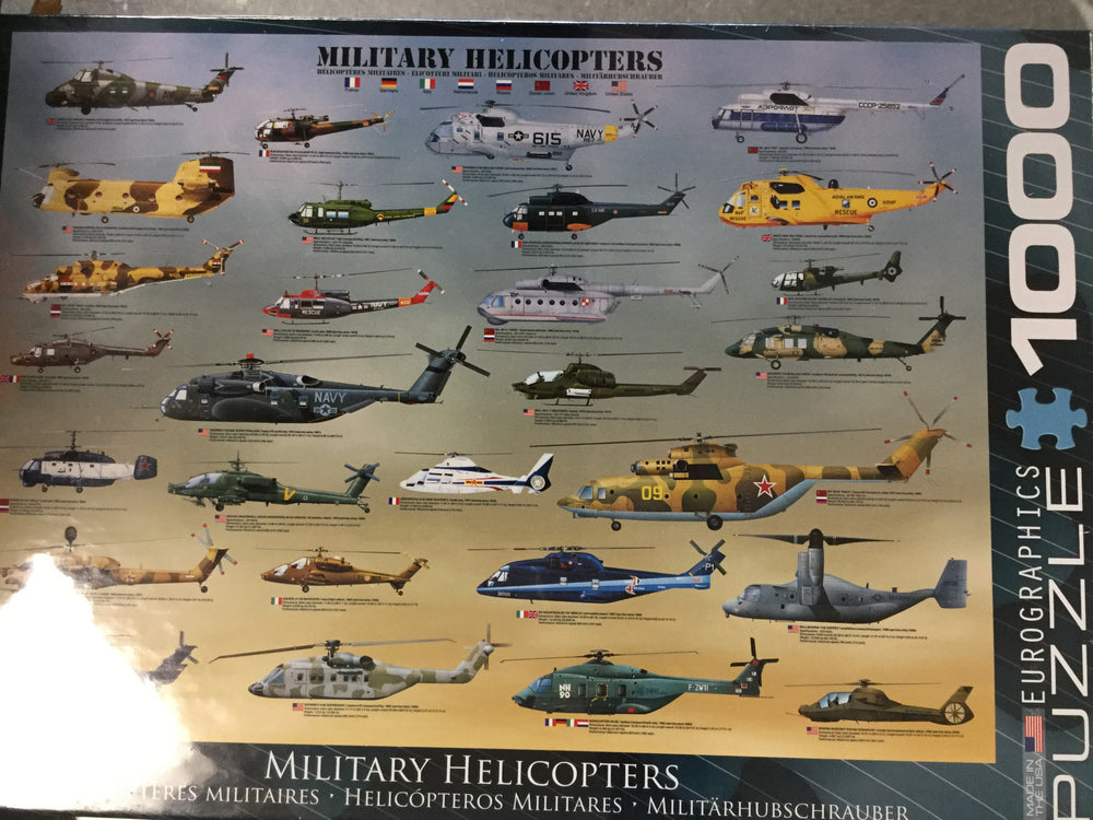 Military Helicopters JigsawPuzzle
