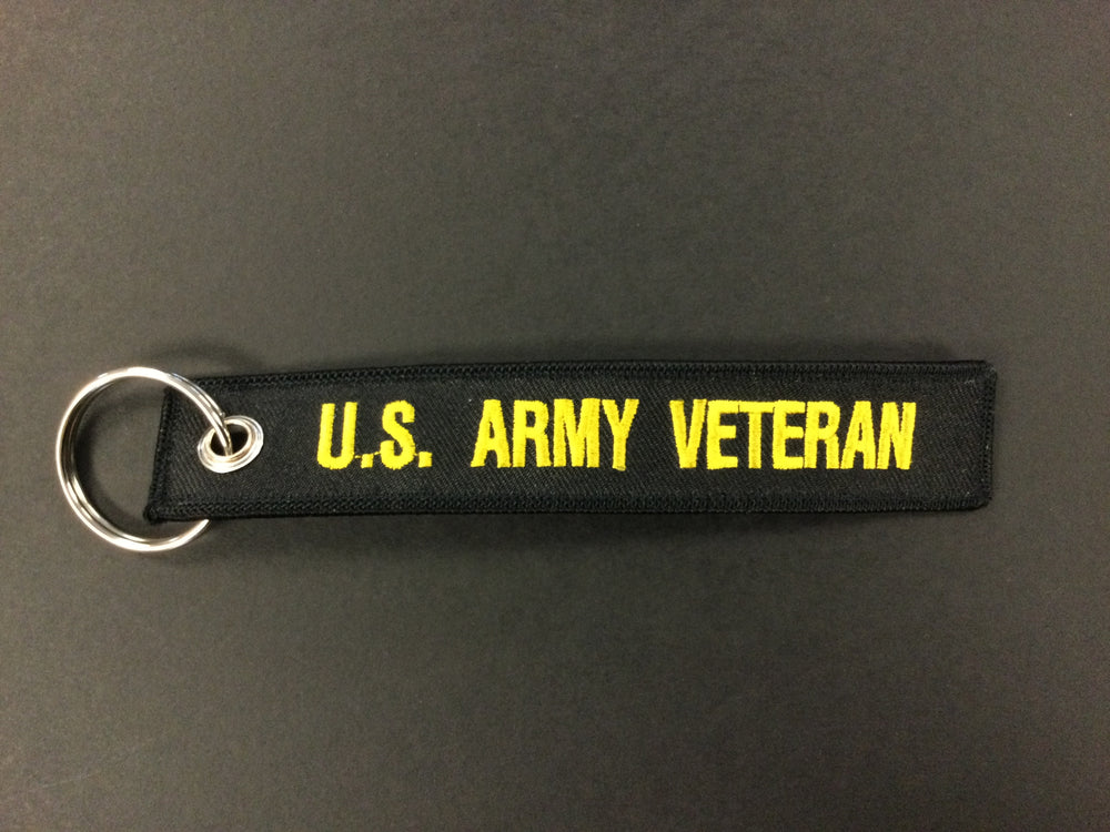 US Army Veteran Keychain