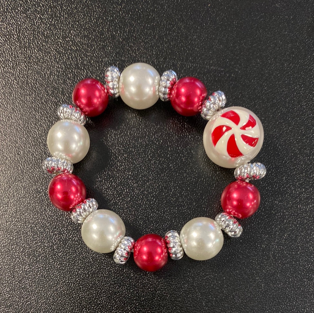 Kids Christmas Bracelet - Peppermint