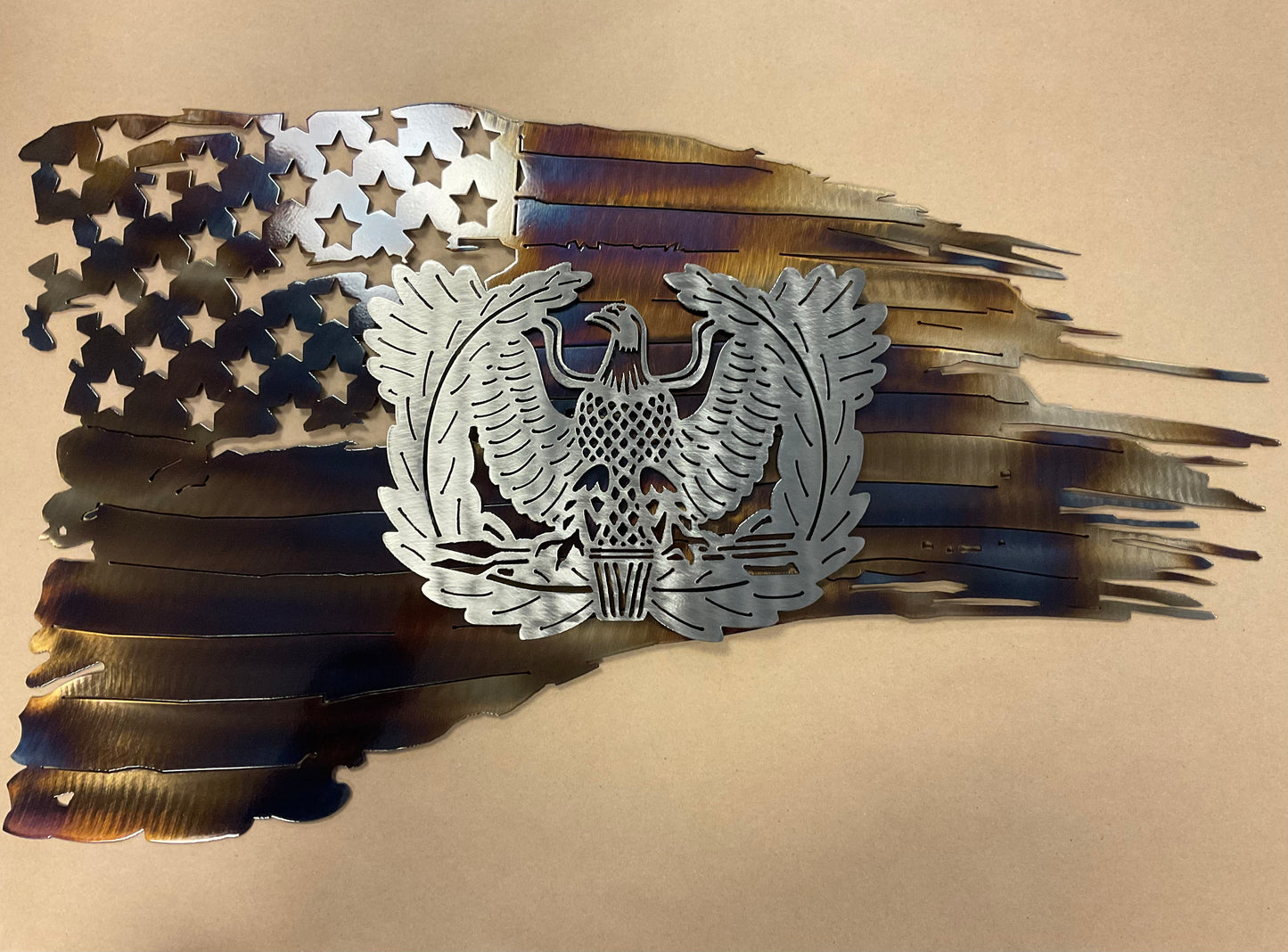 
                  
                    US Flag Metal Wall Art
                  
                