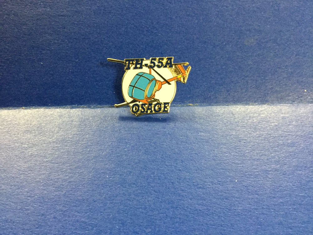 TH-55 Osage Helicopter Lapel Pin