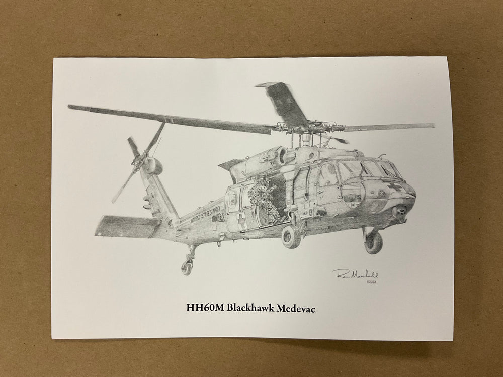 HH-60M Notecard w/envelope