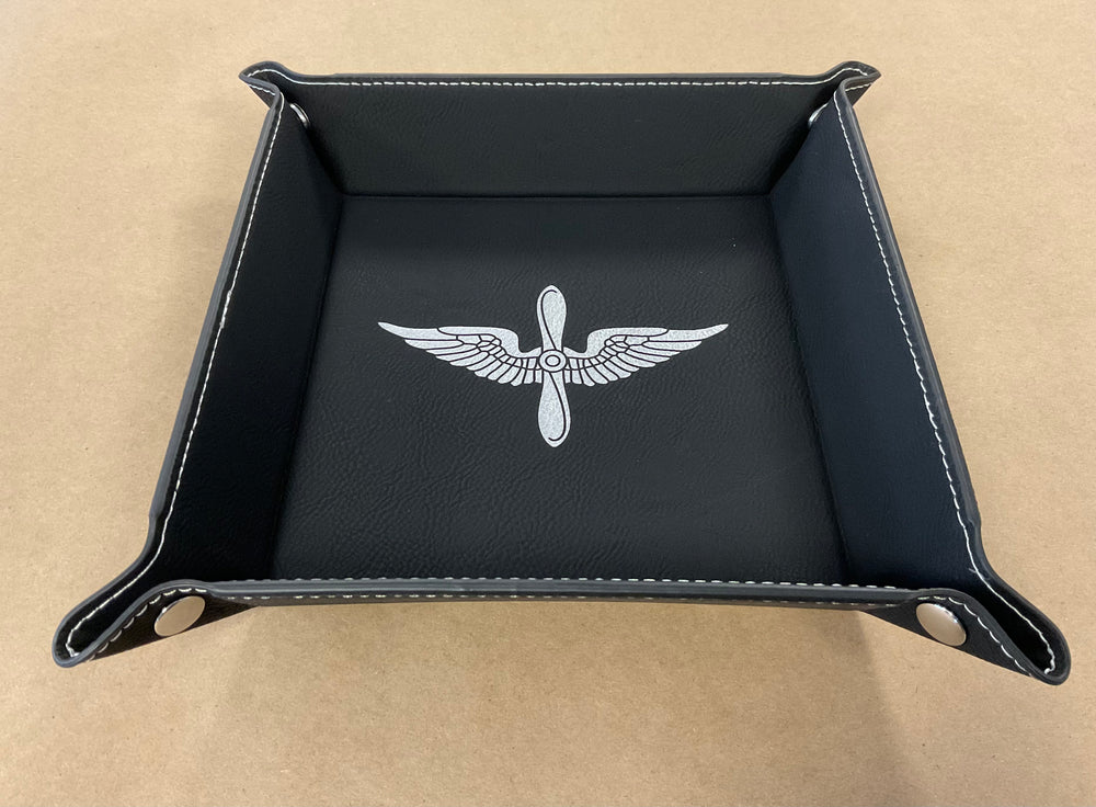 
                  
                    Leatherette Snap Tray- Small- Prop and Wing
                  
                