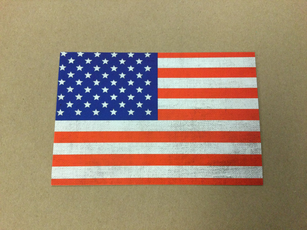 US Flag Post Card