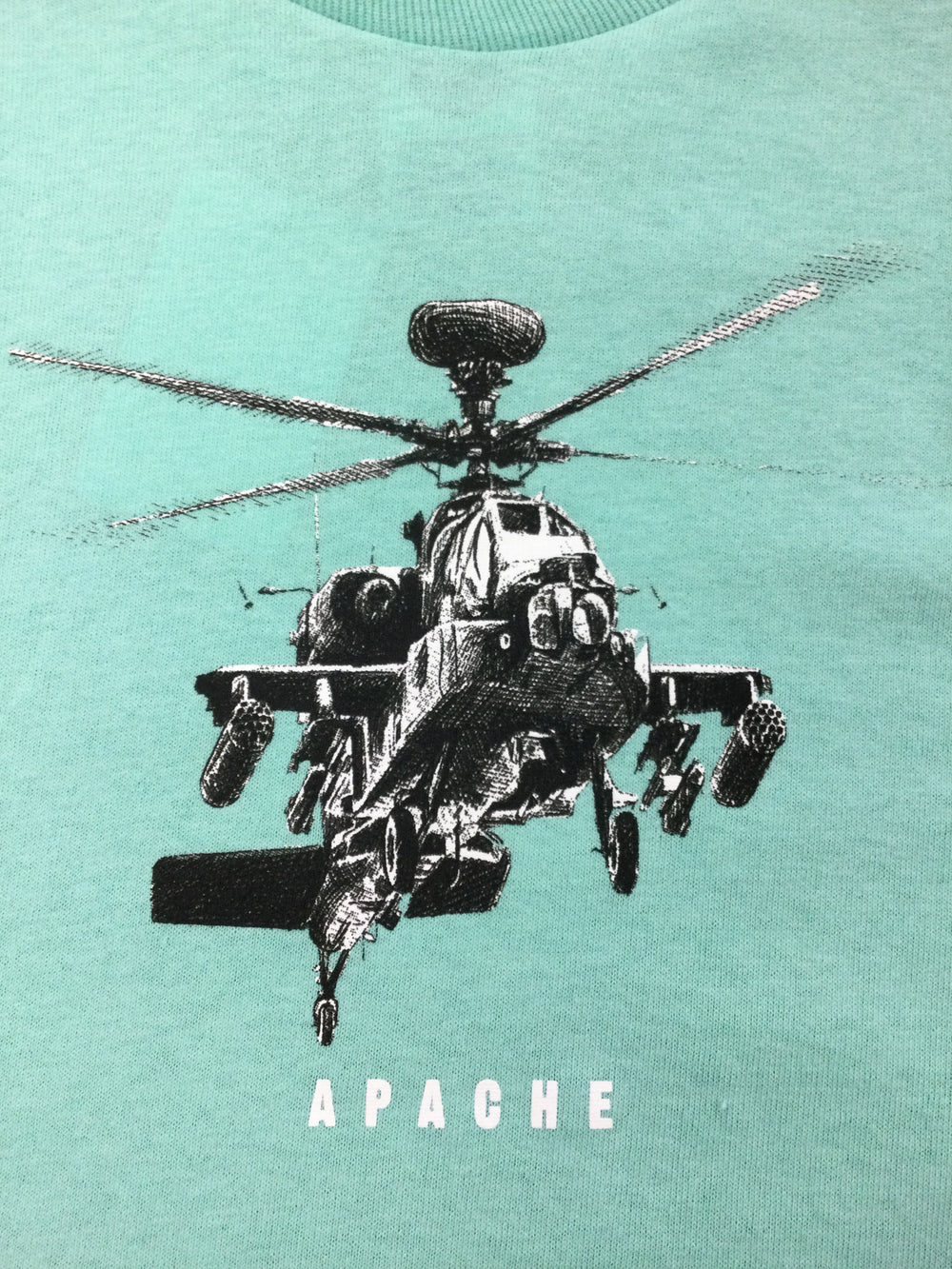 AH-64 Apache Toddler Sketch T-Shirt