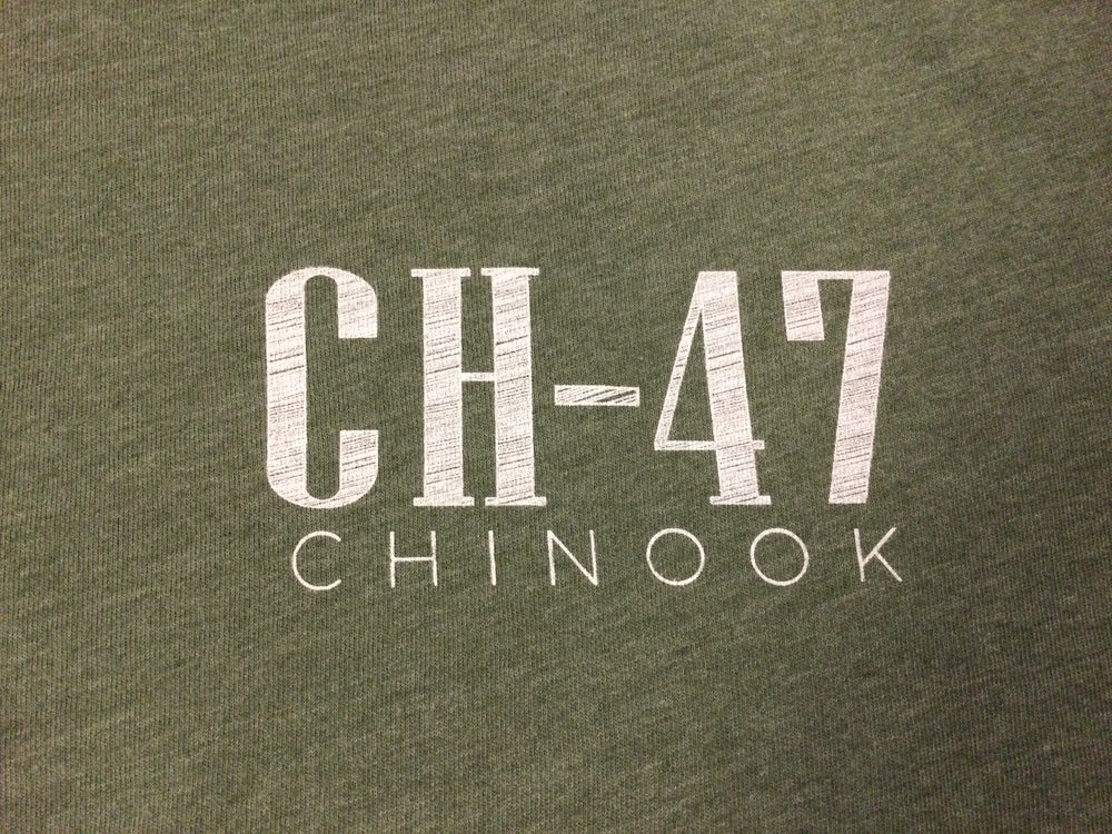 CH-47 Chinook Helicopter Sketch2 T-Shirt