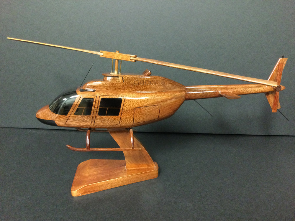 OH-58 A/C Kiowa Mahogany Model