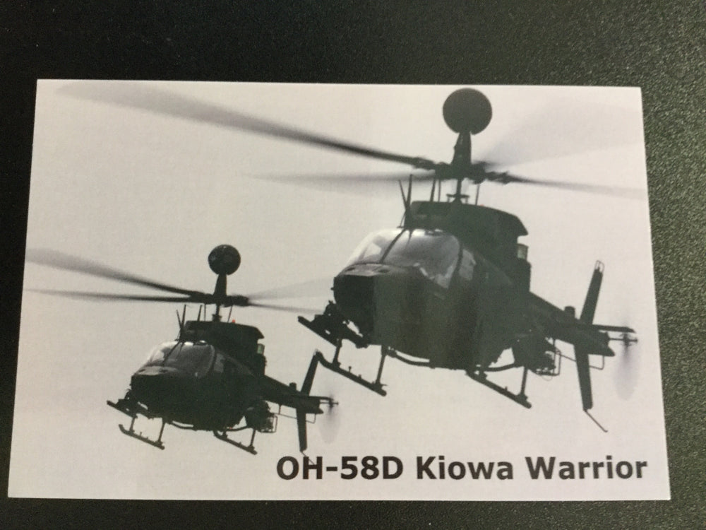 OH-58D Kiowa Warrior Post Card