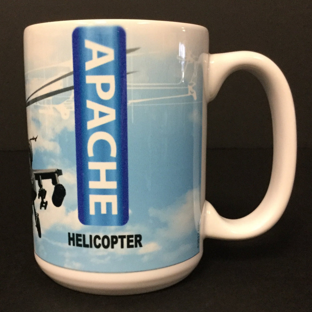 AH-64 Apache Helicopter Mug