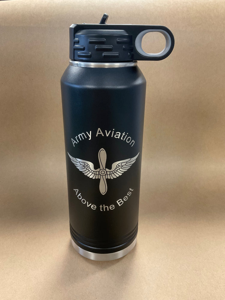 
                  
                    32oz Water Bottle with etched Army Aviation
                  
                