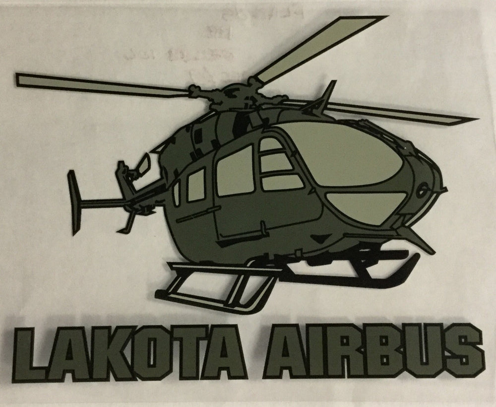 UH-72 Lakota Helicopter Decal