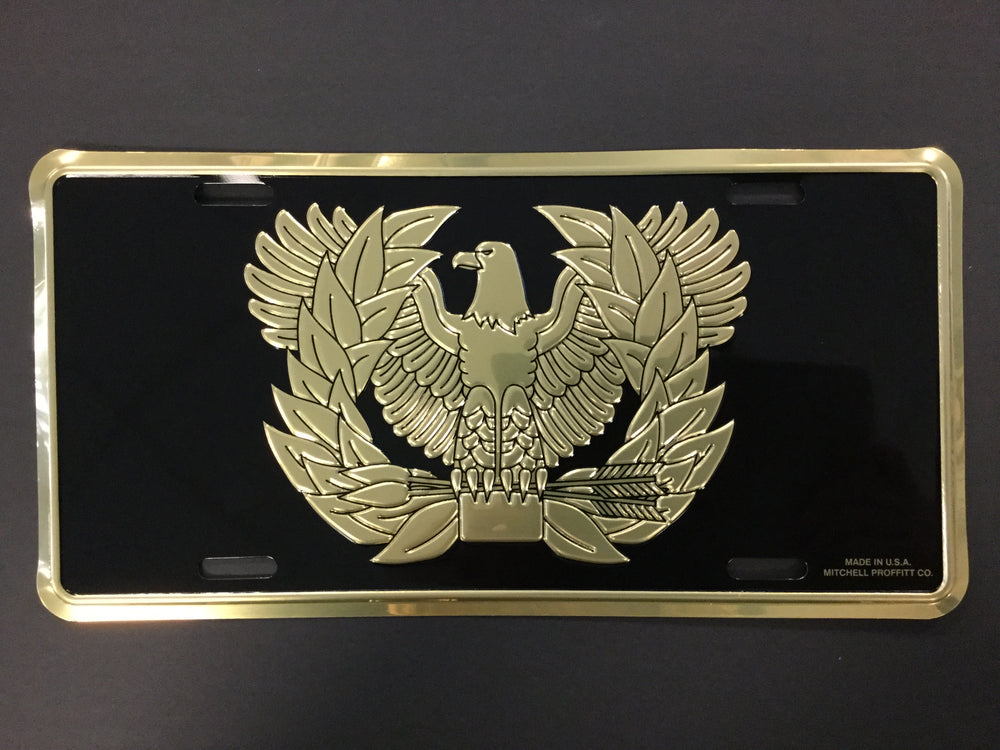 Warrant Officer Insignia License Plate