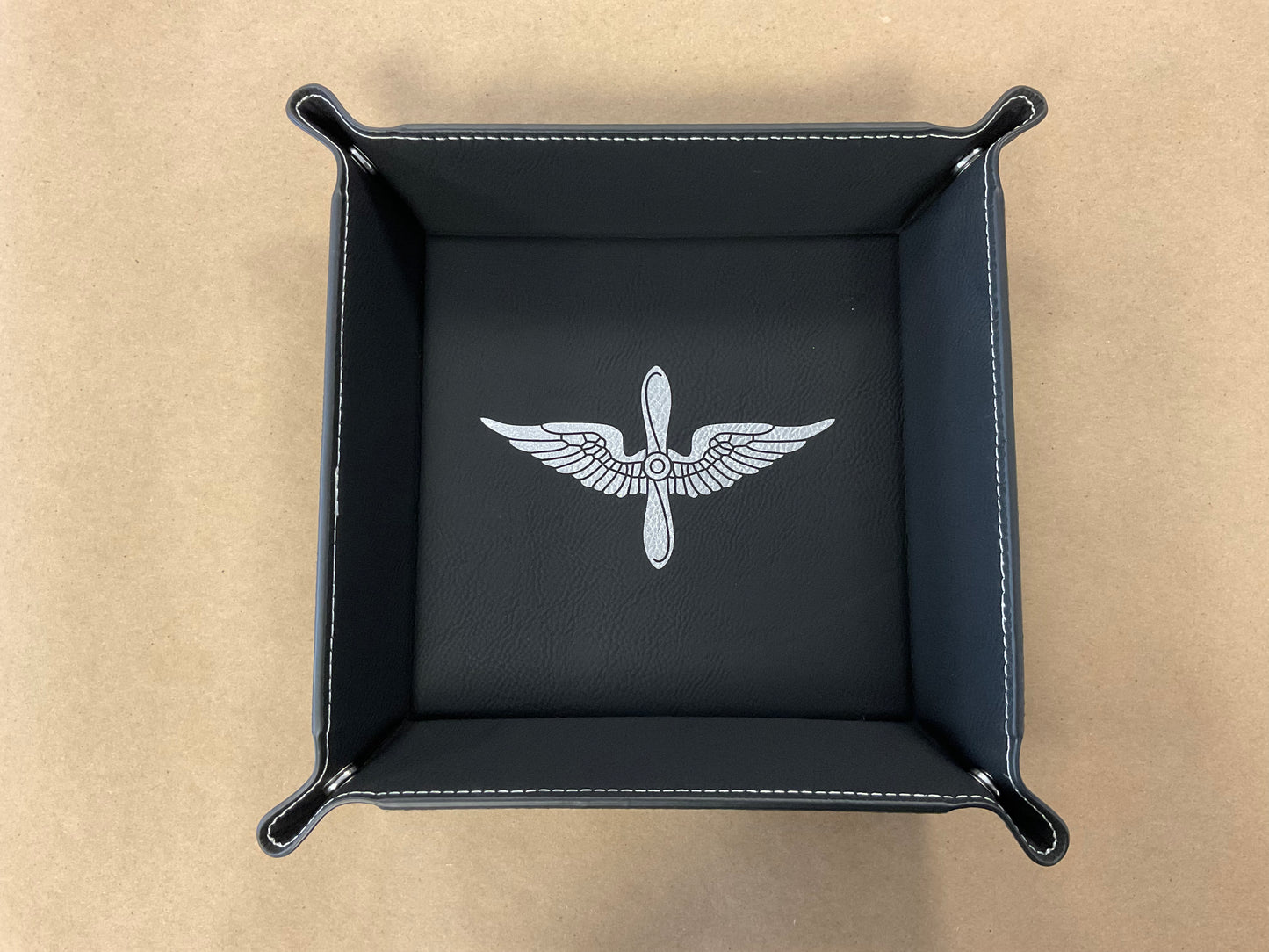 
                  
                    Leatherette Snap Tray- Small- Prop and Wing
                  
                