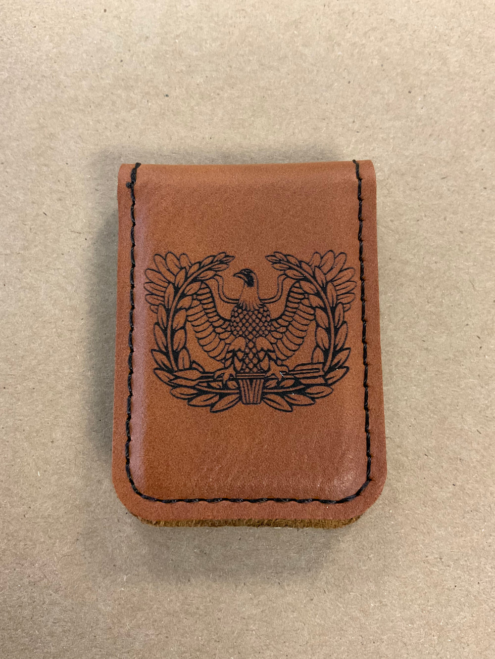 Money Clip with Warrant Insignia