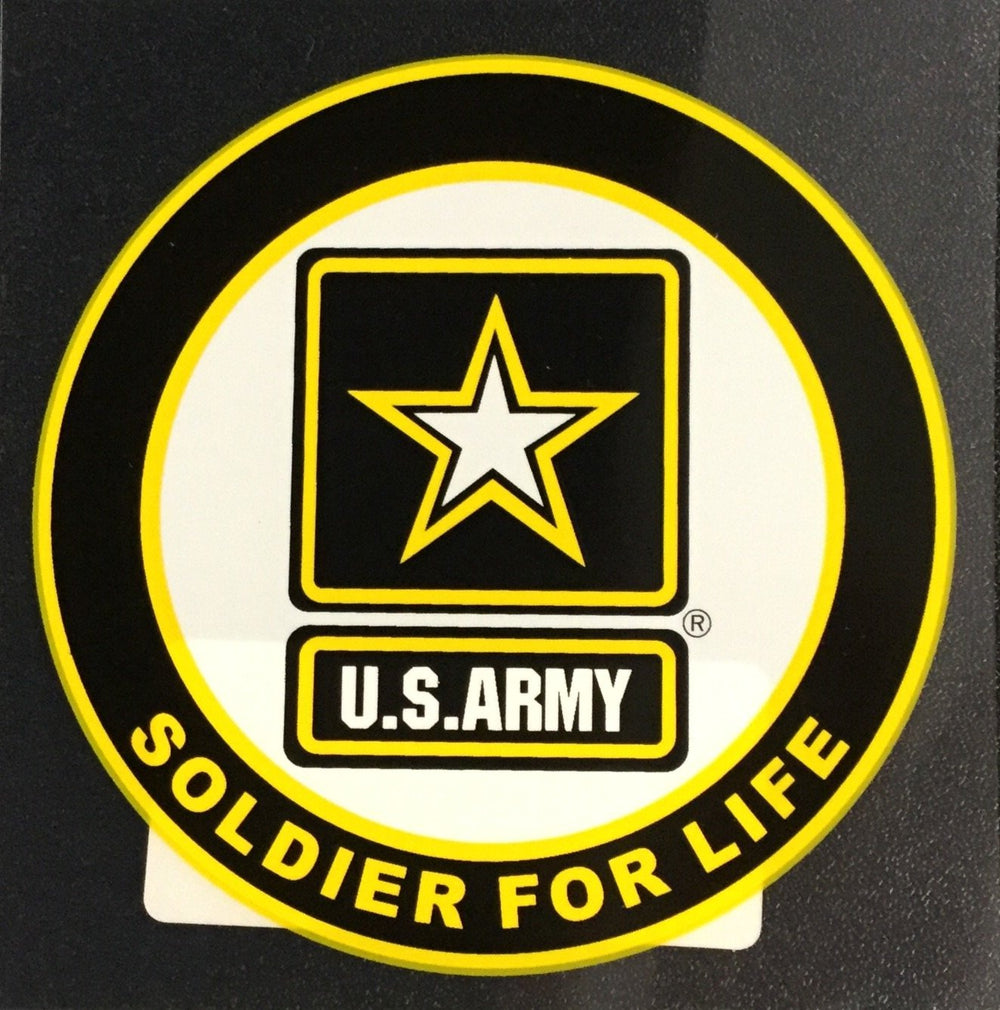 US Army Soldier for Life Logo Decal