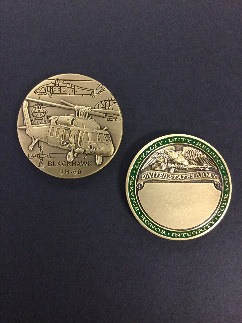 UH-60 Black Hawk Helicopter Coin
