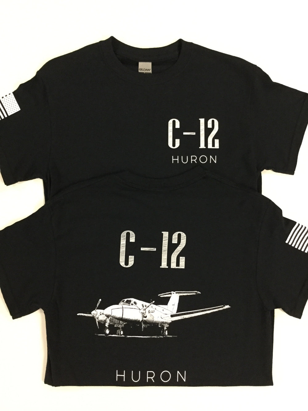 C-12 Airplane Sketch T-Shirt