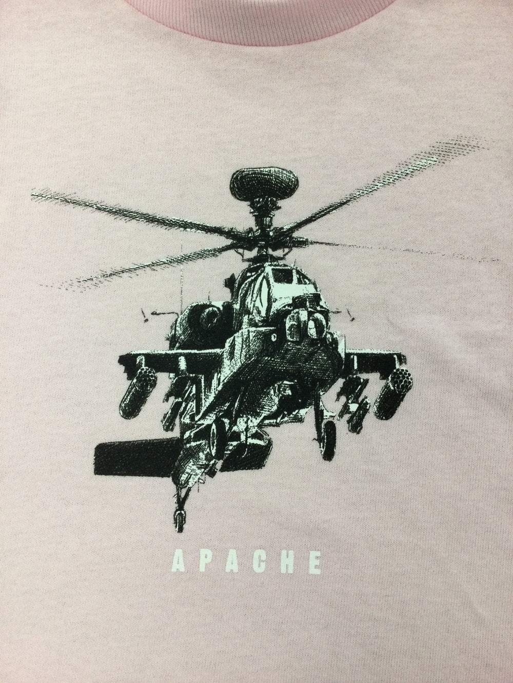 AH-64 Apache Toddler Sketch T-Shirt