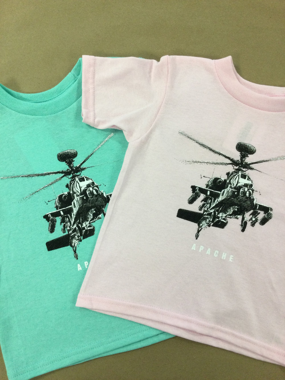 AH-64 Apache Toddler Sketch T-Shirt
