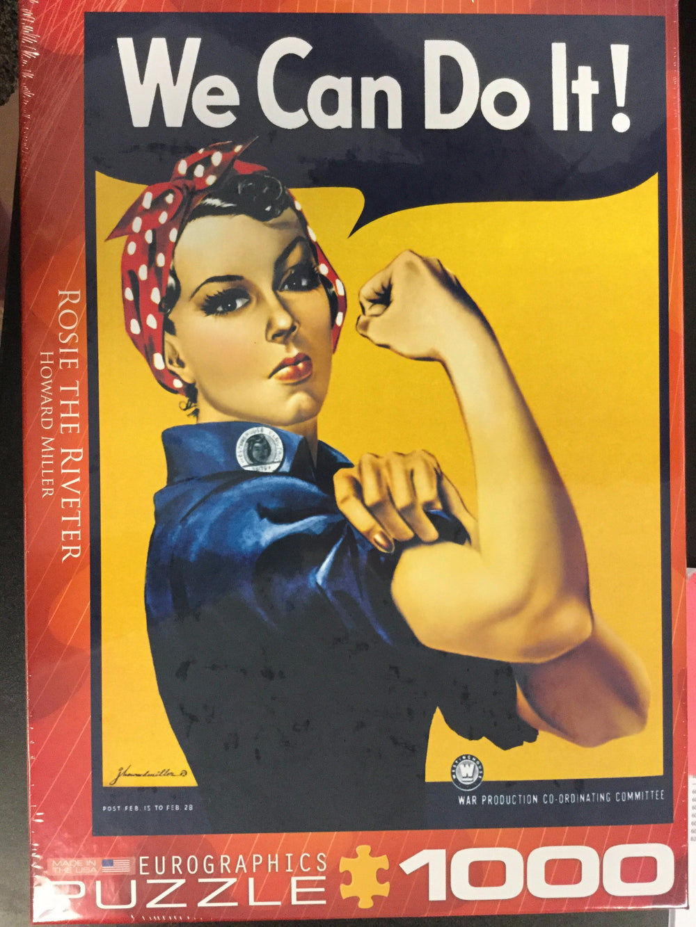 Rosie the Riveter Jigsaw Puzzle - 1000 pieces