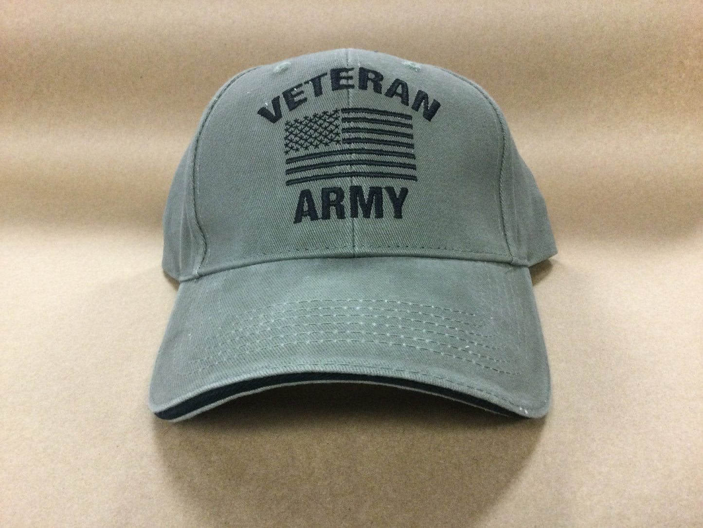 
                  
                    Army Veteran Hat with Flag
                  
                