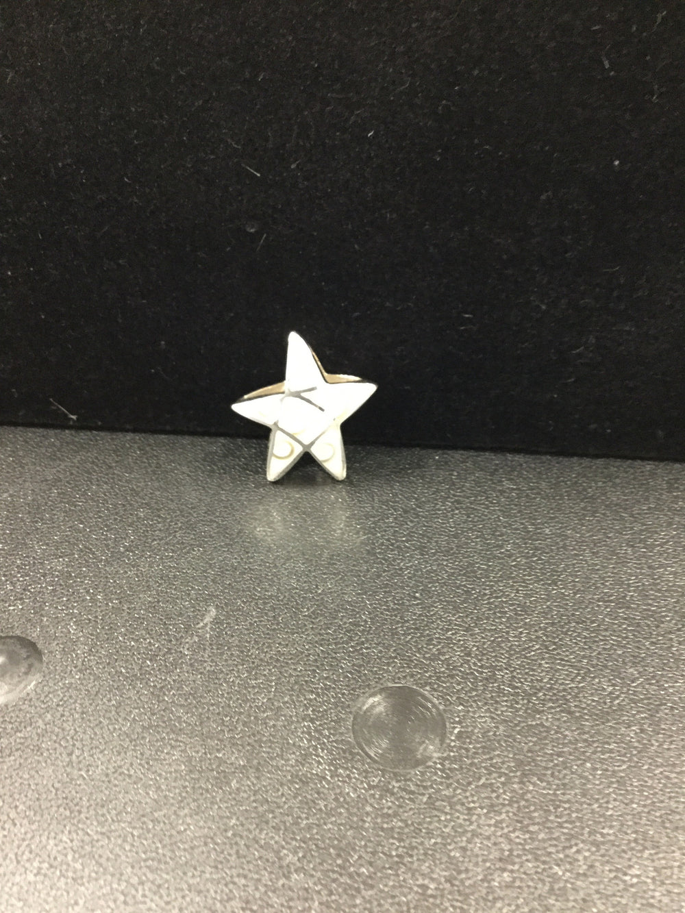 SS White Star Pendant