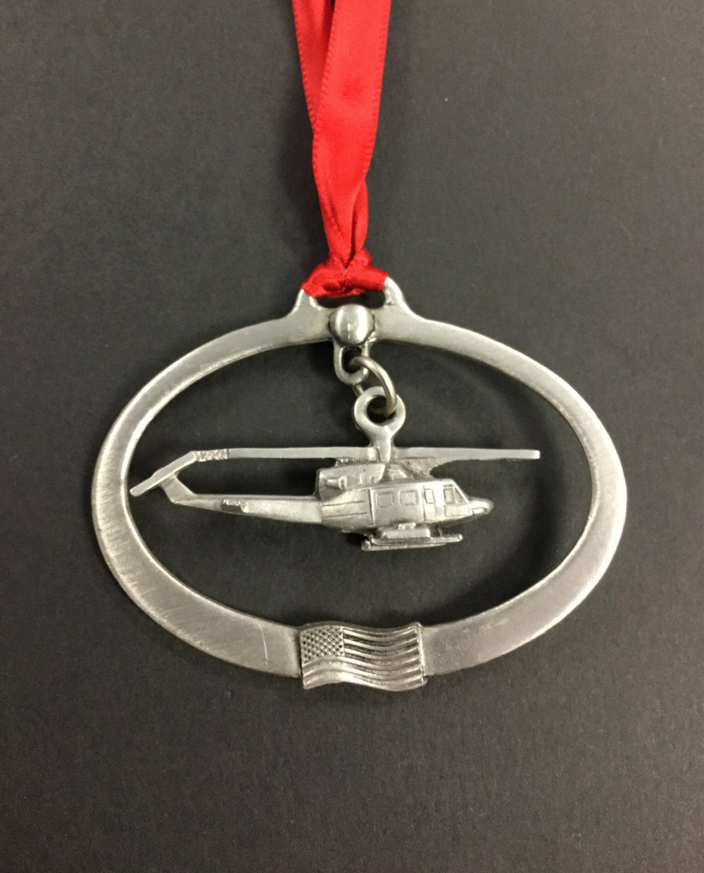 UH-1 Huey Pewter Ornament