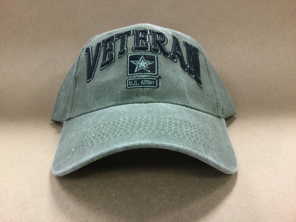 Veteran with Army Star Logo- Hat