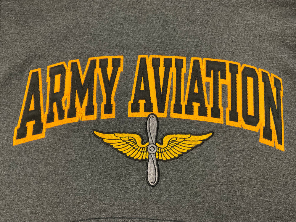 
                  
                    Army Aviation Pullover Sweatshirt with Hood
                  
                