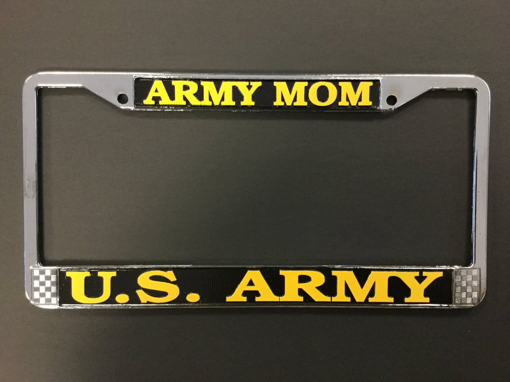 US Army/Army Mom License Plate Frame