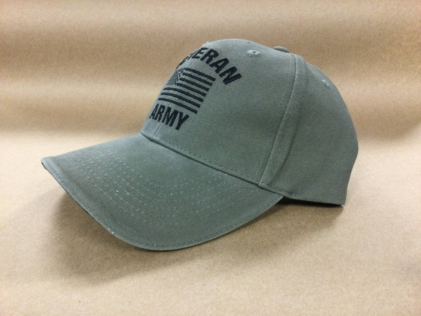 
                  
                    Army Veteran Hat with Flag
                  
                