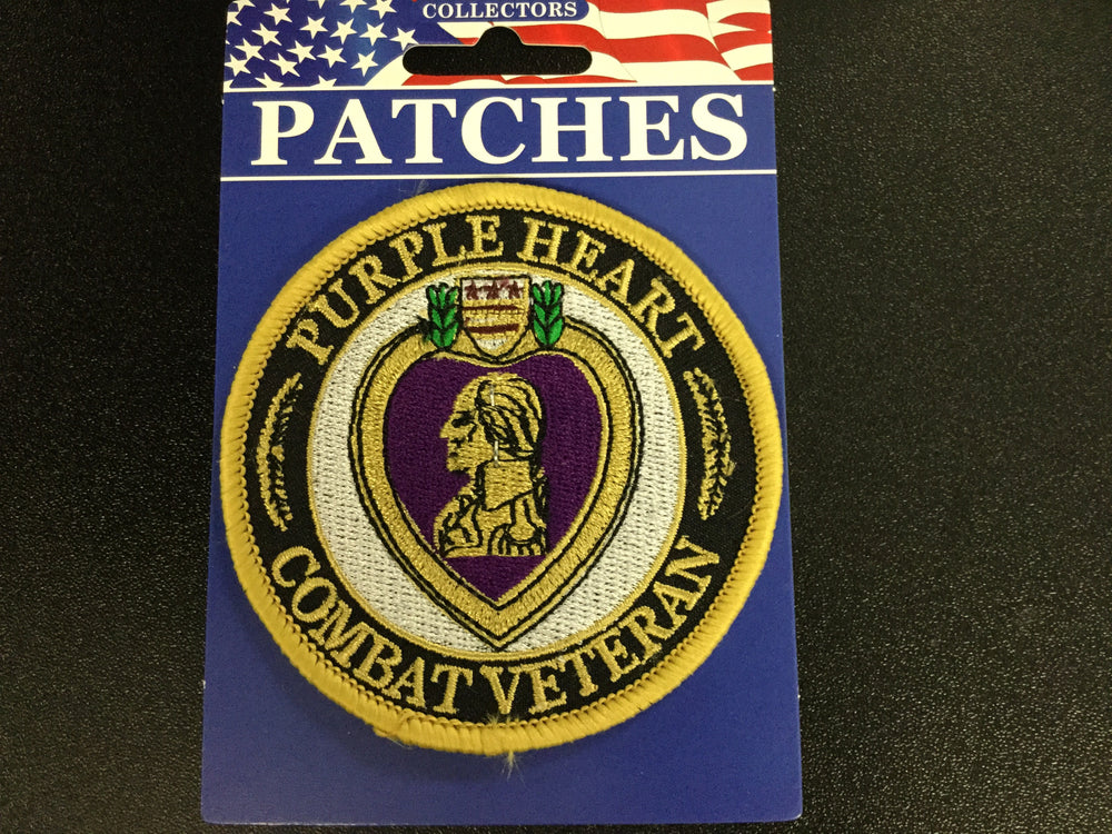 Purple Heart Patch-Combat Vet Patch