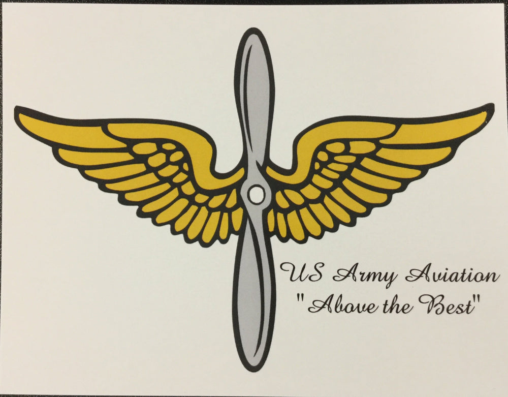 Aviation “Above the Best” Postcard