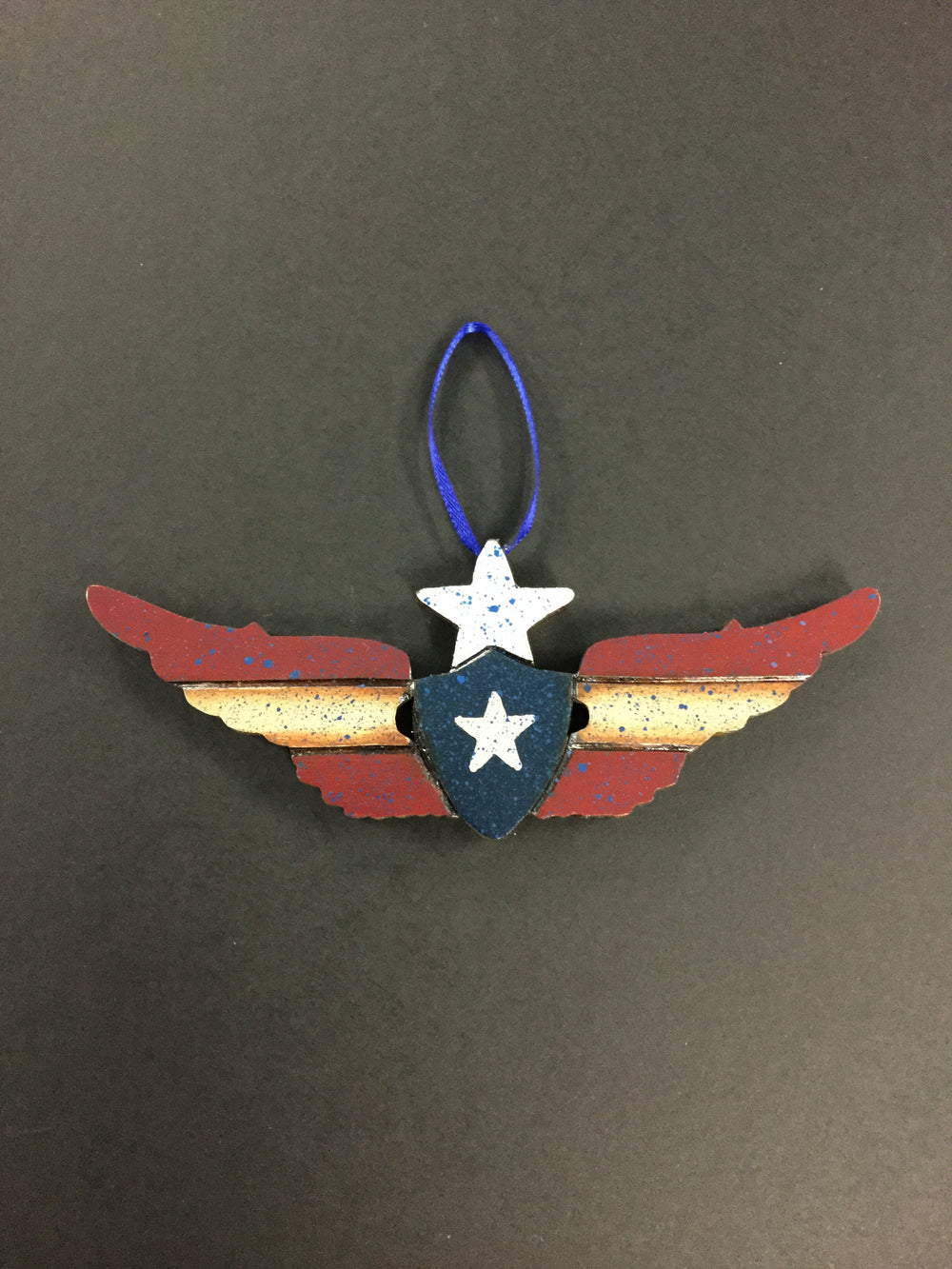 Army Aviator Senior Wing Americana Ornament