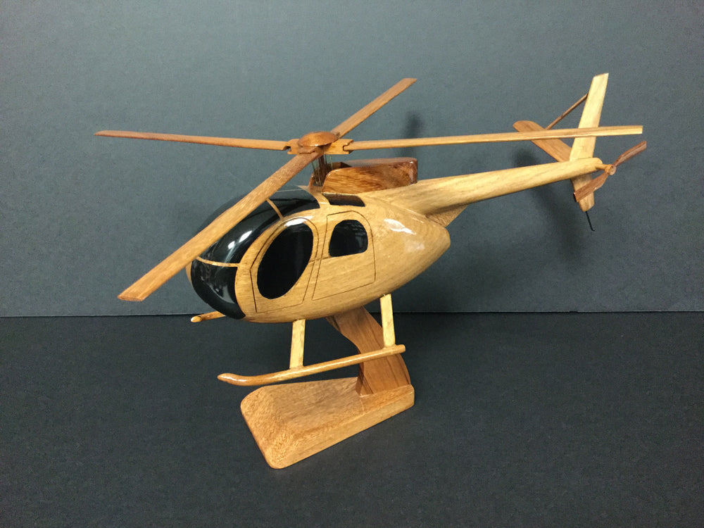 OH-6 Cayuse Mahogany Model