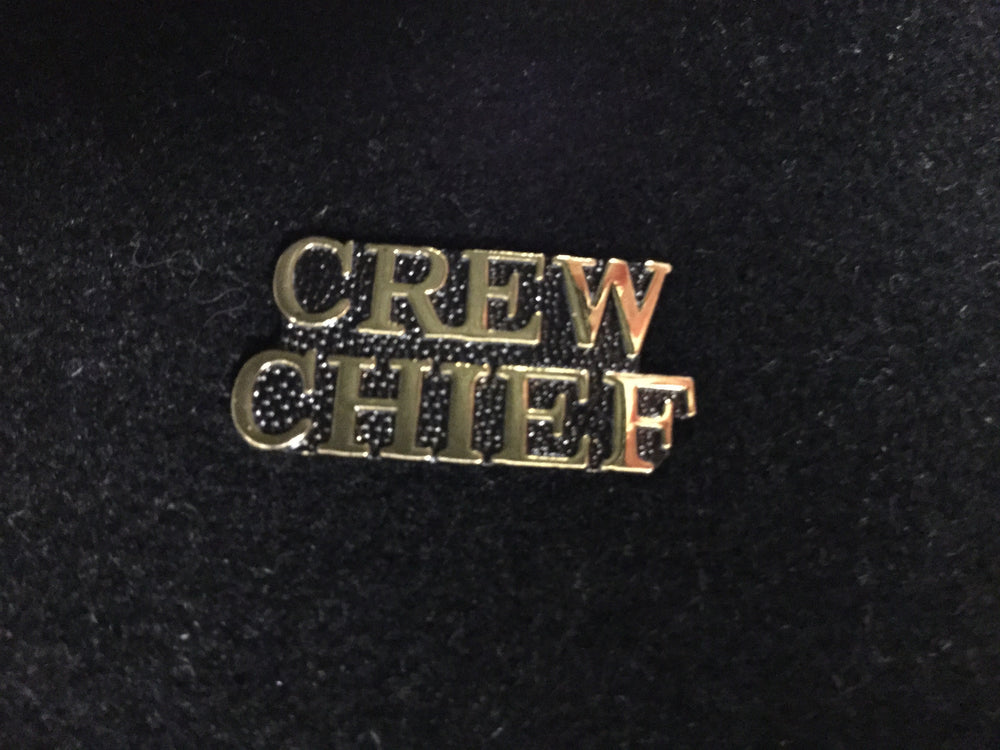 Crew Chief Lapel Pin