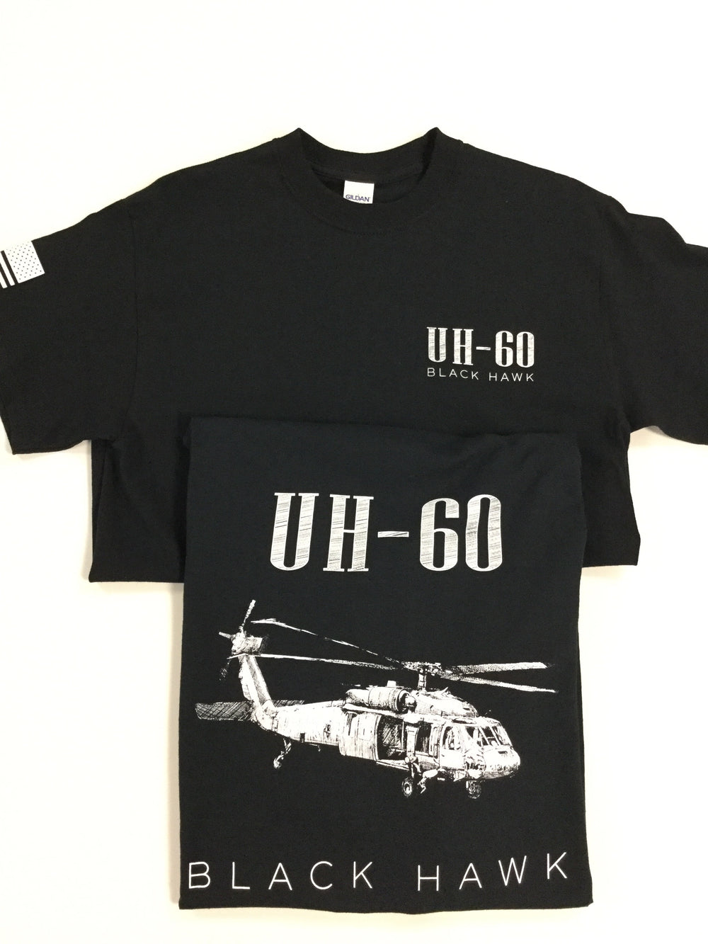 UH-60 Black Hawk Sketch T-Shirt